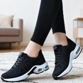 thumbnail image 2 of Women Walking  Shoes Lightweight Casual Sneakers for Gym Travel Work, 2 of 6