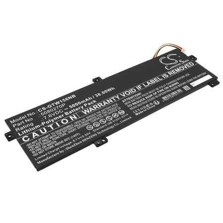Szdcoo 5080270P, U3576127, U3576127PV, U3576127PV-2S1P, 5000mAh Battery Replacement for Gateway