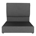 thumbnail image 3 of Base Cama Matrimonial DICASA + Cabecera Split Gris, 3 of 6