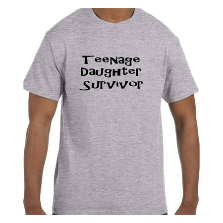 Funny Humor Tshirt Mother's Day Teenage Daughter Survior