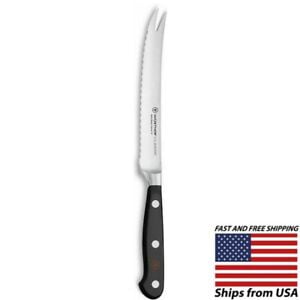 

WUSTHOF Classic 5 Inch Kitchen Tomato Knife - Stainless Steel - Great Gift