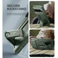 thumbnail image 2 of Dexnor pour Google Pixel 9 Pro Étui avec Cache Coulissant pour Caméra et Protecteur d'Écran Intégré et Béquille Robuste, Étui de Protection Intégrale Pare-Chocs Robuste pour Pixel 9 Pro 2024, Vert, 2 of 8