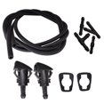 thumbnail image 1 of For Dodge Ram Jeep Chrysler Pt Cruiser 2001 2013 Replacement Windshield Nozzle Wiper Fluid Windshield Washer Hose Kit Connectors, 1 of 4