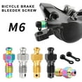 thumbnail image 5 of Motorcycles Brake Caliper Bleed Screw Bleeding Bleed Nipple Screw with Dust Caps Disc Brake Caliper Exhaust Screw, 5 of 8