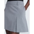 thumbnail image 4 of Scoop Women’s Pinstripe Pleated Mini Skirt, Sizes 0-20, 4 of 5