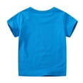 thumbnail image 4 of Cethrio Kids Boys Graphic Tees, Crewneck Cotton Short Sleeve Boys T-shirts Summer Tops Blue Size 3-7 T, 4 of 7
