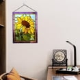 thumbnail image 4 of Panel de ventana artesanal Zulema decoración del girasol acrílico 20x15cm, 4 of 7