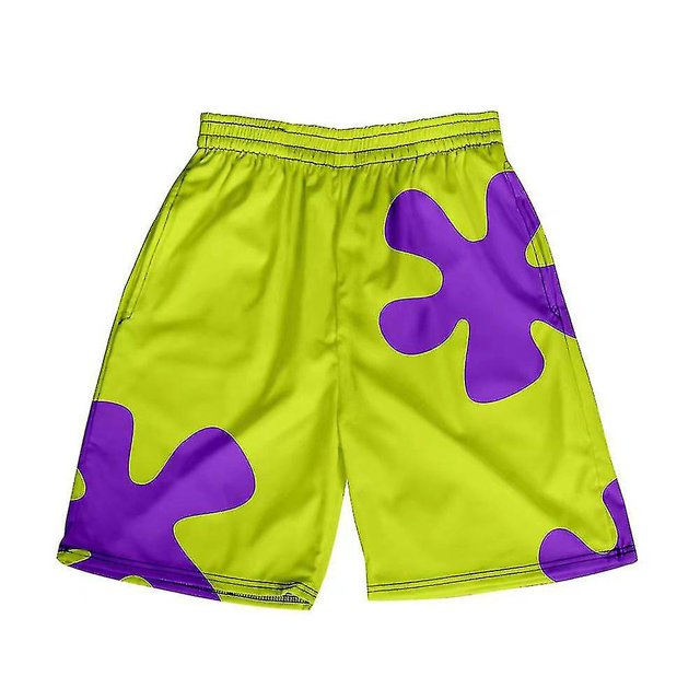 Los mismos pantalones cortos Pantalones casuales de verano Pantalones de playa para hombres y mujeres brillar Electrónica
