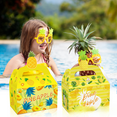 thumbnail image 4 of Party Favor Boxes 12pack Pineapple Decorations Folding Treat Boxes for Spring Picnic(6.3×3.74×3.74in), 4 of 6