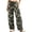 f584_Green, variant on Camouflage Pants for Women Elastic High Waisted Wide Leg Cargo Pants with Pockets Drawstring Baggy Camo Trousers, S-3XL