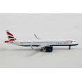 thumbnail image 3 of Airbus A321neo Commercial Aircraft "British Airways" White with Tail Stripes 1/400 Diecast Model Airplane by GeminiJets, 3 of 4
