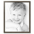 thumbnail image 2 of ArtToFrames 29" x 35" Muted Silver Picture Frame, 29x35 inch Silver Wood Poster Frame (WOM-4626),  Pack, 2 of 8