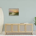 thumbnail image 2 of Sunset Beach Path Reeds Coastal Painting Gray Framed Art Print Wall Art, 2 of 7
