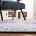 thumbnail image 5 of SAFAVIEH Tucson Jantar Traditional Machine Washable Area Rug, 9' x 12', Grey/Navy, 5 of 9