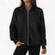 thumbnail image 3 of Sudaderas con capucha para mujer,Blusa holgada de manga larga con cremallera para mujer, blusa informal lisa con bolsillo, cárdigan de poliéster para uso diario, sopatenor, 3 of 7