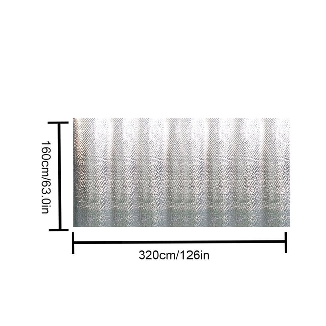 Becaristey Pool Cover Thermal Insulation Swimming Pool Film Indoor Hot Spring Preservation Protector 160*320