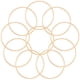 thumbnail image 1 of 10 aros de metal para atrapasueños, anillos de macramé, manualidades, coronas florales, aros de metal, anillos artesanales, 1 of 5