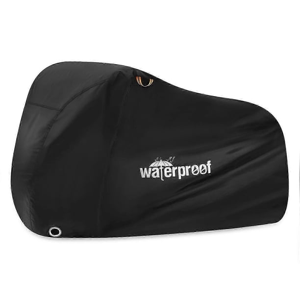 Bike Cover, Bike Covers for Outside Storage, 210T Outdoor Waterproof Bicycle Cover with Lock Holes, Anti Rain UV Bike Covers with Storage Bag for Moun