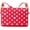 Black, variant on Disney Minnie Mouse Quilted Pink Polka Dot Bow Head Crossbody Bag