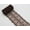 Brown, variant on U8MO 10 Yards Bilateral Handicrafts Embroidered Lace Trim Ribbon Various Color Craft-Brown