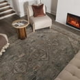 thumbnail image 2 of BoutiqueRugs Kouta Farmhouse Traditional Area Rug - Bordered Medallion Carpet for Living Room, Bedroom, Dining Room - Beachhouse - 2' x 2'11", 2 of 10