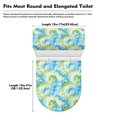 thumbnail image 7 of HELLHERO Easter Toilet Seat Cover Replacement 2 Piece Set Comfortable and Practical Thankful Fall for Bathroom Accessories, Elastic Bottom, 7 of 7