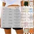 thumbnail image 2 of Guluxicc Women's Athletic Shorts with Pockets Elastic High Waisted Running Short Trousers for Everyday Gym Workout, 2 of 6