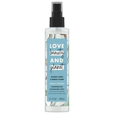 Body By Victoria The Body Mist - Love Beauty And Planet Radical Refresher Cleansing Body Mist Coconut Water & Mimosa Flower 6.7 oz