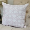 thumbnail image 1 of E by Design Rattan Geometric Decorative Pillow, 1 of 2