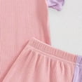 thumbnail image 6 of UAYOTSE Girl Clothes Set Summer Baby 0 6 12 18 24 Months 2T 3T Girl Clothes Shorts Set Floral Summer Outfits Cute Baby Clothes,Sizes 2-3 Years, 6 of 7