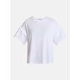 thumbnail image 6 of Scenario Women's Lace Trim Tee with Short Sleeves, Size XS-XXXL, 6 of 6