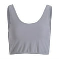 thumbnail image 2 of EASTIN Women Chest Binder Vest Slim Flat Compression Bust Top Sleeveless Tank Tops, 2 of 3