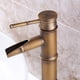 thumbnail image 5 of Grifo mezclador de agua Naiovety con mango para fregadero de cocina de latón macizo duradero estilo alto antiguo, 5 of 6