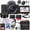 Black, variant on Sony ZV-E10 Mirrorless Camera with 16-50mm Lens (Black) Bundle + Accessory Package w/ 64GB Extreme, Filters, Case & Software (International Version)