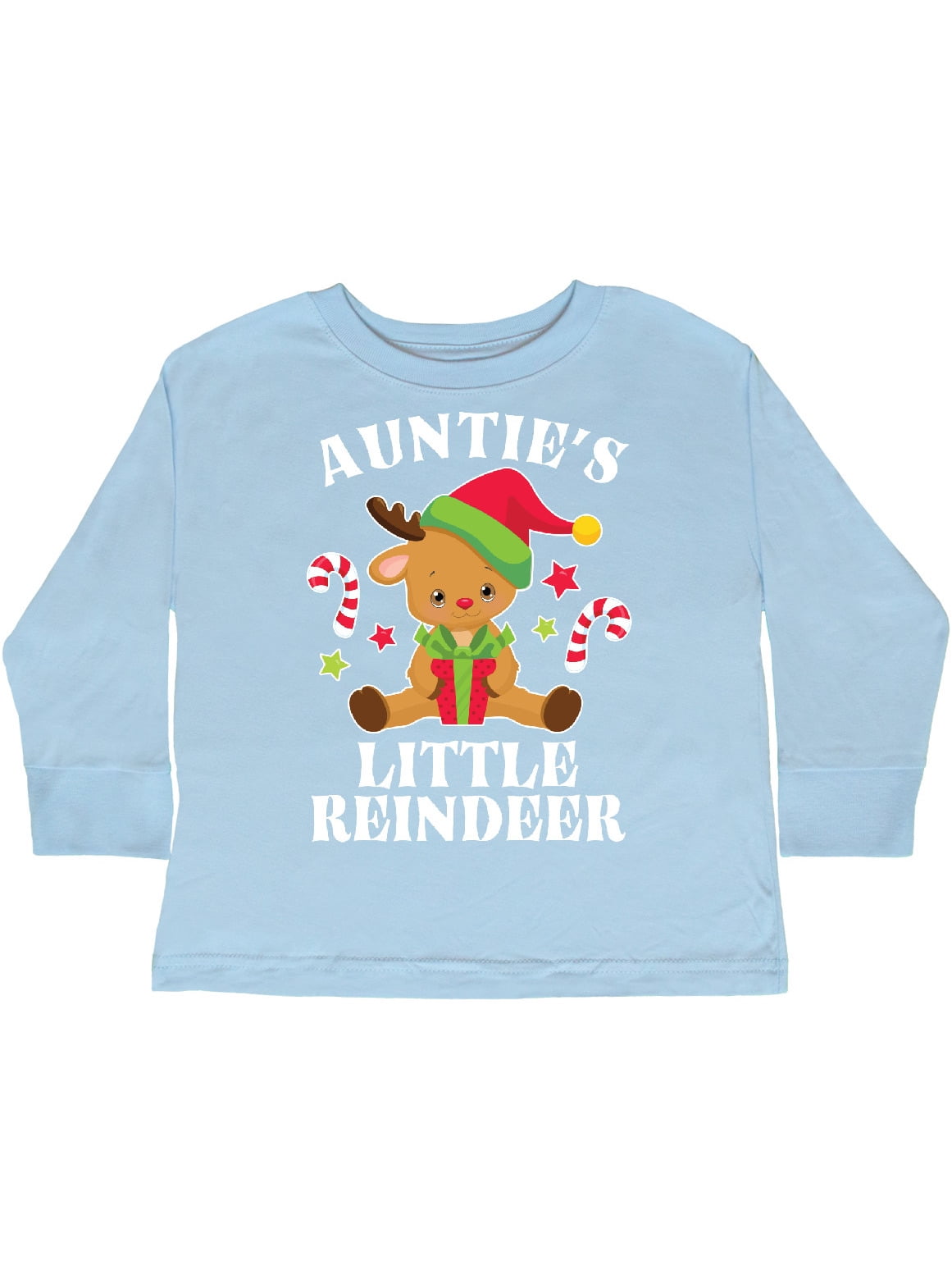 inktastic Christmas Sister Elf Toddler Long Sleeve T-Shirt