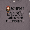 thumbnail image 4 of Inktastic Volunteer Firefighter Future Girls Girls Toddler T-Shirt, 4 of 5