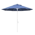 thumbnail image 1 of California Umbrella Parasol de Patio de 9 Pieds en Bleu Forêt, 1 of 3