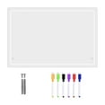 thumbnail image 3 of Miangastore 1 Ensemble de Tableau Acrylique Transparent Tableau Effaçable à Sec Tableau d'Écriture Tableau de Mémo de Table Tableau de Planificateur Quotidien, 3 of 7