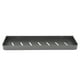 thumbnail image 2 of Estante de pared para baño, resistente, de aluminio, resistente al óxido, sencillo, negro, con 5 ganchos para cocina, lavandería, 19,7 pulgadas, 2 of 5