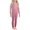 Wine, variant on XIMIN Kids Girls Boys Clothes 2 Piece Fall Outfits Slim Long Sleeve Gradient Color Shirt and Leggings Set Kids Lightweight Thermal Underwear Sets