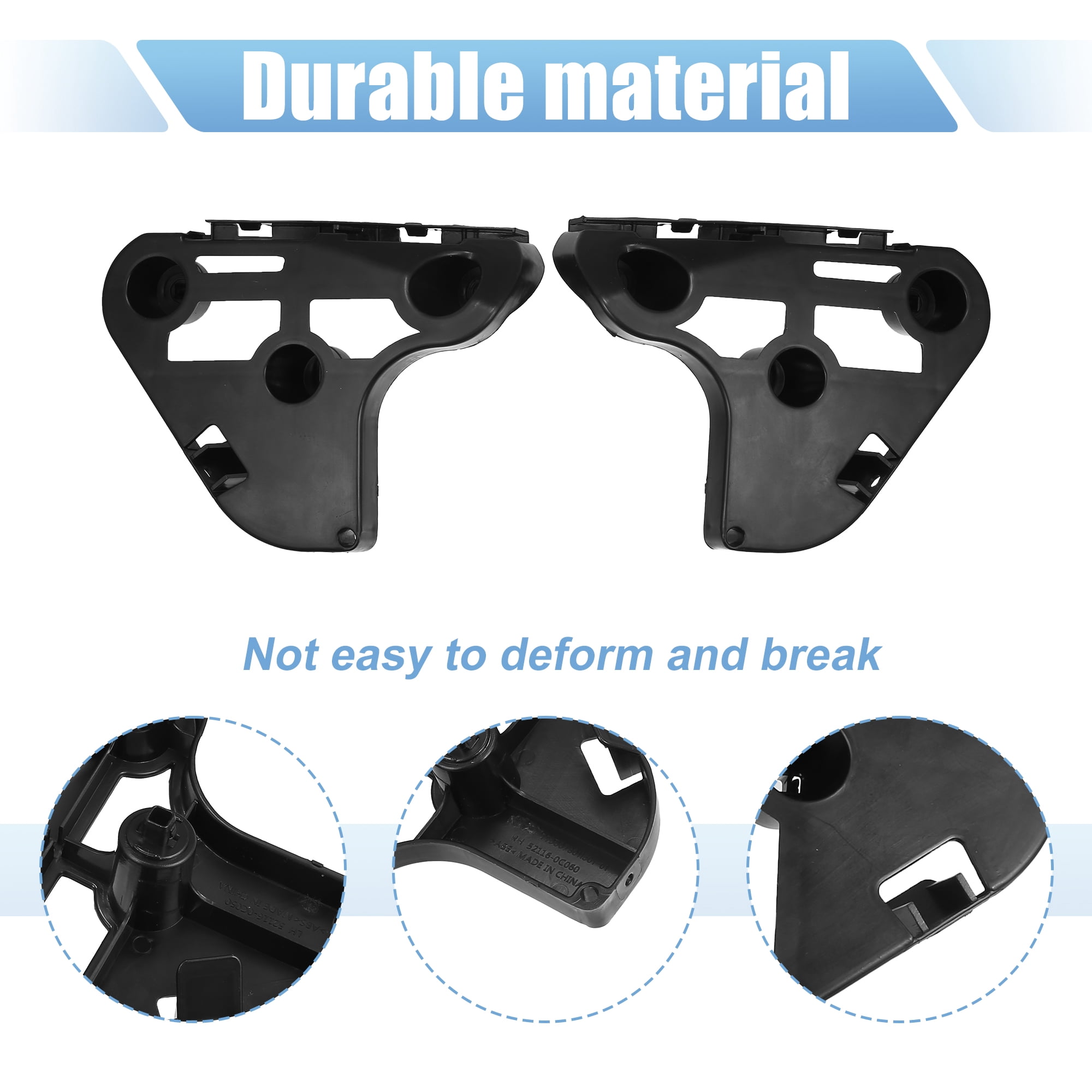 Unique Bargains Front Bumper Mounting Support Bracket for Toyota Tundra 2007-2014