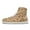 Brown Bears, variant on High-top Barefoot Shoes with Tribal Stripes Fox Women Casual Tennis Walking Shoes Wide Toe Box Zero Drop Sneakers