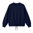 thumbnail image 4 of Ounisa Women's Winter Fashionable Casual Sweatshirt Long Sleeved Pullover Sweatshirt Hooded Sweatshirt, 4 of 8