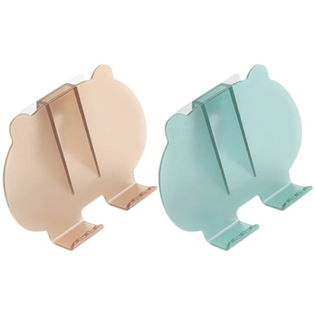 

2pcs Wall Phone Holder Punch Free Wall Mount Charging Station Cell Phone Mount