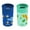 Blue and Green, variant on Dr. Brown's Milestones Cheers 360 Training Sippy Cups with Handles for Babies and Toddlers - Pink Animals - 7oz - 6m+