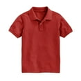 thumbnail image 3 of Boys Short Sleeve Classic Pique Polo Shirt, Ages 5-14 Years, 3 of 6