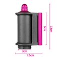 thumbnail image 4 of 2X para HS01/HS05 Boquilla de Viento Antivuelco Accesorios Universales de Repuesto Rojo Rosa, 4 of 5