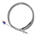 thumbnail image 2 of K Type Thermocouple, Withstand High Temperature Screw Probe Thermocouple  Transmission Effect Non Fall Off Easy To Connect  For Electric Power, 2 of 8