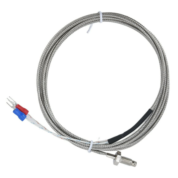 Screw Probe Thermocouple, Non Fall Off Withstand High Temperature Temperature Sensor Probe 0-450 Degrees Celsius   For Electric Power