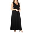 thumbnail image 3 of 24seven Comfort Apparel Plus Size Sleeveless Empire Waist Maxi Dress, 3 of 4